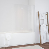 Шторка для ванной Vegas E2V 120 01 02 R белый/шиншилла