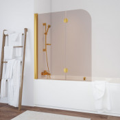 Шторка для ванной Vegas E2V 120 09 05 L золото/бронза