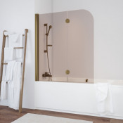 Шторка для ванной Vegas E2V 120 05 05 L бронза/бронза