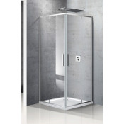 Душевой уголок Vincea Slim VPR-2SL9090CL 90x90 хром/прозрачное