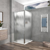 Душевой уголок Vincea Intra VSR-1I901090CH 100x90 хром/шиншилла