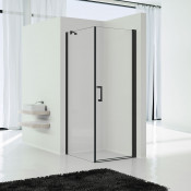 Душевой уголок Vincea Orta VSR-1O9090CLB 90x90 черный/прозрачное