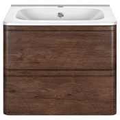 Тумба под раковину Vincea Vico VMC-2V600RW 600 темное дерево