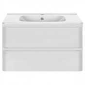 Тумба под раковину Vincea Vico VMC-2V800GW 800 белый глянец