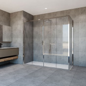 Душевой уголок Vincea Garda VSR-1G28020CL 200x80 хром/прозрачное