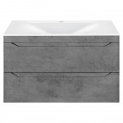 Тумба под раковину Vincea Fine 800 VMC-2F800BT бетон