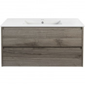 Тумба под раковину Vincea Gio 1000 VMC-3G100GO серый дуб