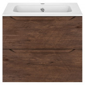 Тумба под раковину Vincea Norma 600 VMC-2N600RW темное дерево