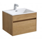 Тумба под раковину Vincea Chiara 600 VMC-1C600YO желтый дуб