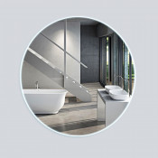 Зеркало LED VLM-2H650 D65 c диммером