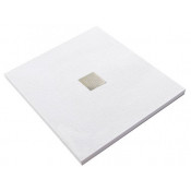 Поддон для душа из искусственного камня Vincea VST-2SR29090W 90x90 белый матовый