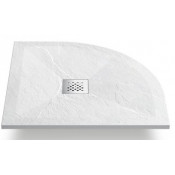 Поддон для душа из искусственного камня Vincea VST-4SQ8080W 80x80 белый матовый