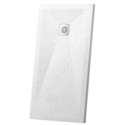 Поддон для душа из искусственного камня Vincea VST-4SR9014W 140x90 белый матовый