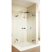 Душевой уголок Riho SZ Scandic NXT Х207 GX09092B0 87х87 черный/прозрачное