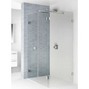 Душевой уголок Riho SZ Scandic NXT X204 GX08055B1 117х97 левый черный/прозрачное