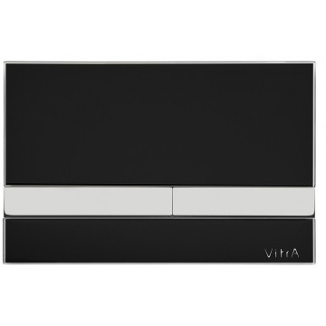 Клавиша смыва Vitra Select 740-1101 глянцевый черный 