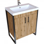 Тумба под раковину 1Marka Grunge Loft 70Н Ц0000008499 дуб вотан