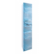 Пенал Marka One Visbaden 30П У73179 левый blue marble