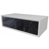 Тумба Marka One Milacco 100П У83571 низ black stone