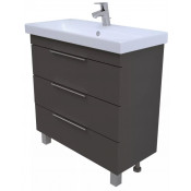 Тумба под раковину 1Marka Gaula 80Н У92547 черный