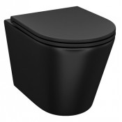 Подвесной унитаз Iddis Calipso CALR3BMi25 черный матовый