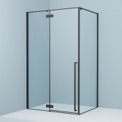 Душевой уголок Iddis Slide SLI6BS2i23 120x90 черный матовый/прозрачное