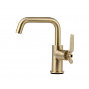 Смеситель для раковины Bronze de Luxe 1760`s 1178CG матовое золото
