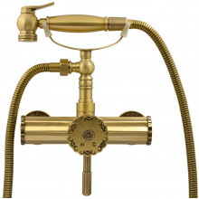 Гигиенический душ Bronze de Luxe Windsor 10135 со смесителем бронза