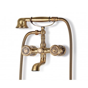 Смеситель для ванны Bronze de Luxe Royal 10119 бронза