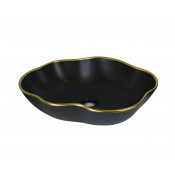 Раковина-чаша накладная Bronze de Luxe 1395 38х50 черный