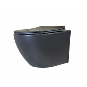 Унитаз подвесной Bronze de Luxe Scandi 2010 -GMS серый матовый