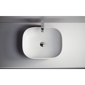 Раковина накладная Laguraty 8217B белый