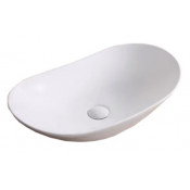 Раковина накладная BelBagno BB1404 белый