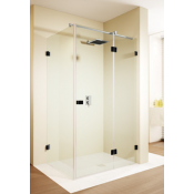 Душевой уголок Riho SZ Scandic NXT X203 GX00072B2 97х77 правый черный/прозрачное