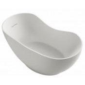 Ванна из литьевого мрамора Jacob Delafon Abrazo 1800K-00 170x80 белый