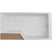 Акриловая ванна Jacob Delafon Bain Douche NEO E6D119R-00 150х80 правая