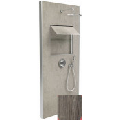 Душевая система Jacob Delafon Ecrin E80301-D34 темный дуб