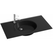 Раковина мебельная Jacob Delafon Odeon Rive Gauche EB2563-DE2 90х51 черный матовый