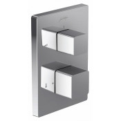 Смеситель термостатический для душа Jacob Delafon Square E98729-CP хром