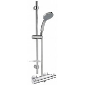 Смеситель термостатический для душа с душевым гарнитуром Jacob Delafon Stomb E5495-CP хром