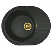 Мойка для кухни Zorg GR 620 BLACK BRONZE черный/бронза