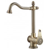 Смеситель для кухни Zorg A 423 K-BR античная бронза