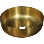 Раковина накладная Melana ProfLine 400G золото