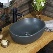 Раковина накладная Melana MLN-320311MDG матовый темно-серый