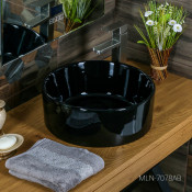 Накладная раковина Melana MLN-7078АВ черный