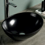 Раковина накладная Melana MLN-7138B черный