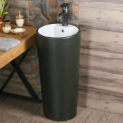 Раковина напольная Melana MLN-B126BWM черный