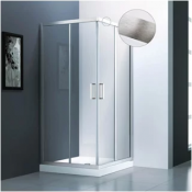 Душевой угол Veconi Rovigo RV84-12090-01-C5 120х90 брашированный алюминий