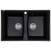 Кухонная мойка Kaiser KM2M-5078 BS Black Silver