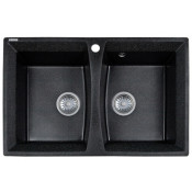 Кухонная мойка Kaiser KM2M-5078 BW Black White